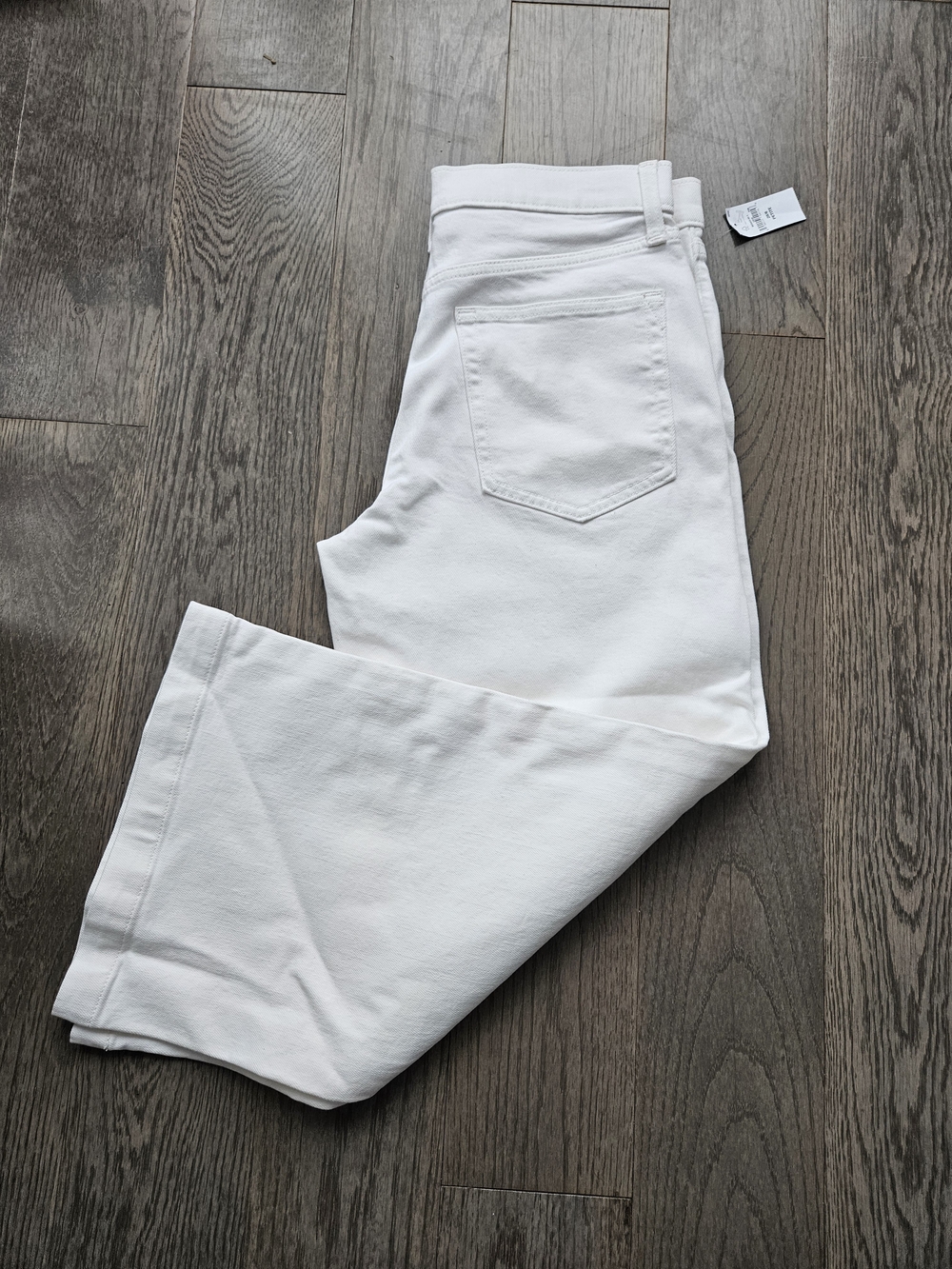 GAP White Straight-Leg Women’s Jeans - Classic Five-Pocket